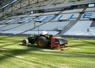 Entretien des terrains de sport